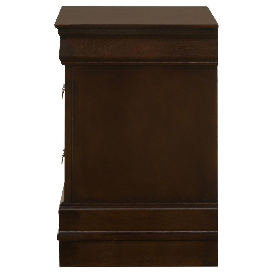 Louis Philippe - Two-drawer Nightstand