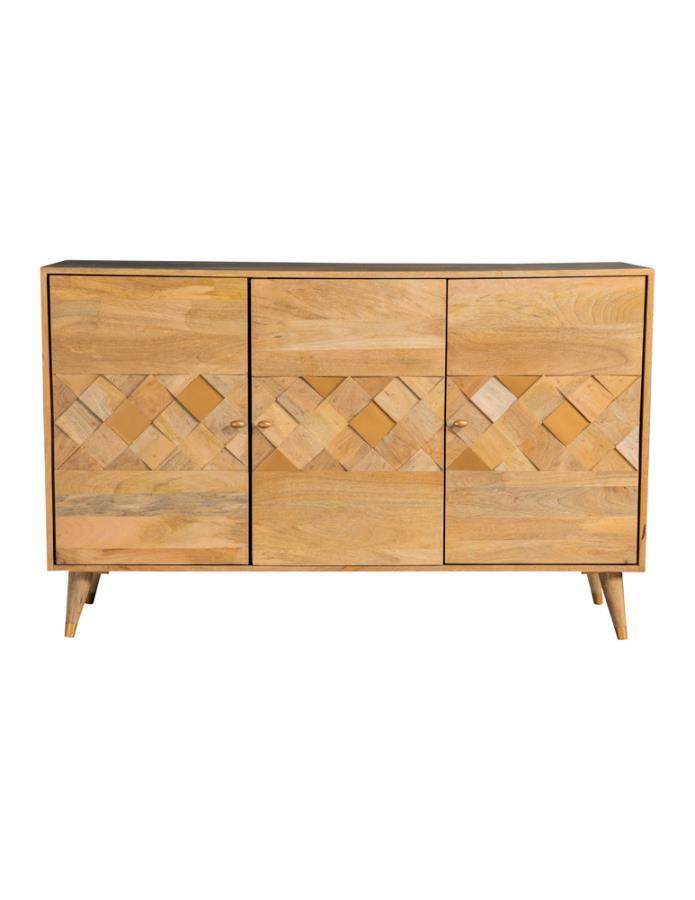 Coaster Fine Furniture Alyssum - Mango Wood Accent Cabinet | Meri Furniture