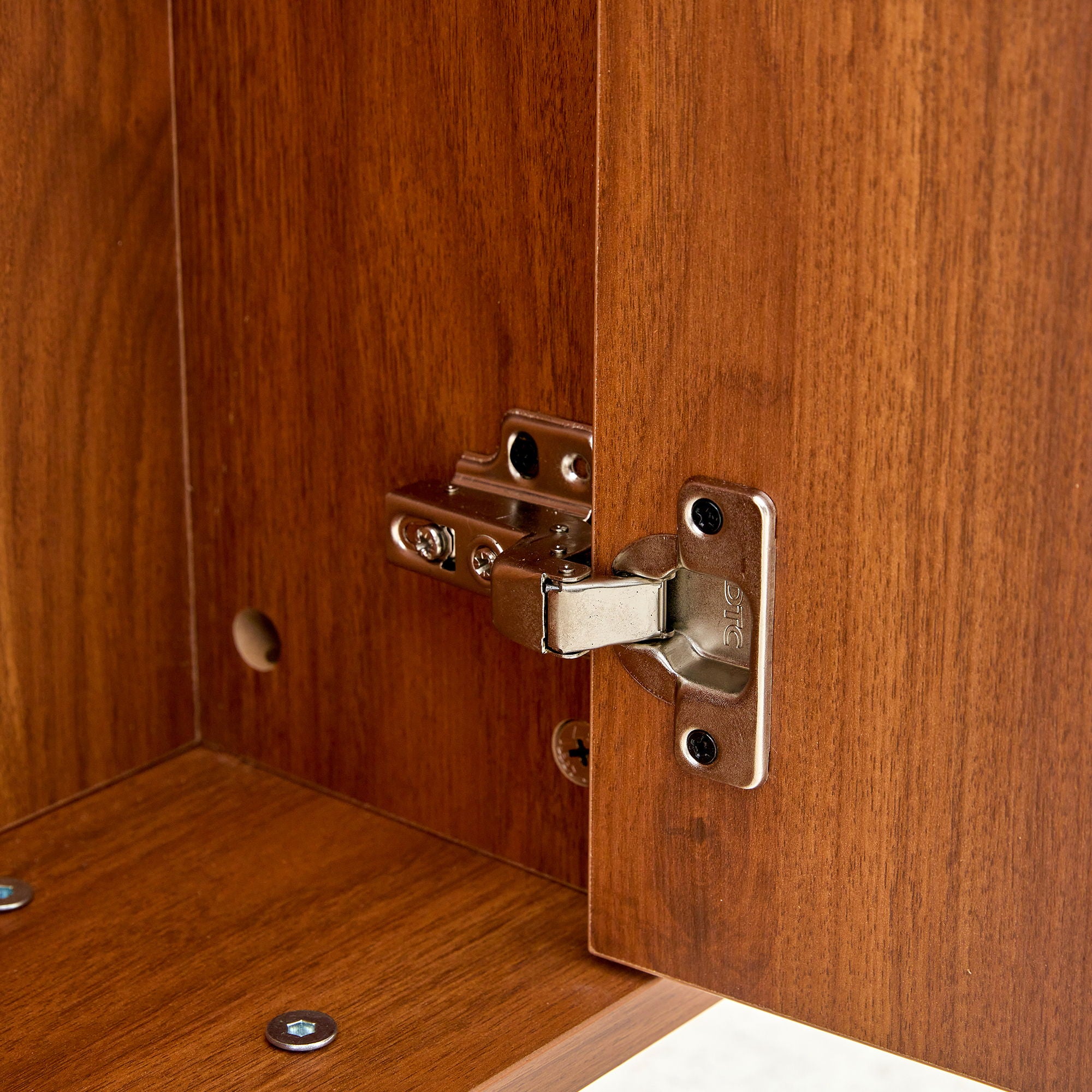 The Modern Minimalist Shoe Cabinet, Suitable For A Variety Of Styles Including Nordic, Japanese, And Industrial - Walnut