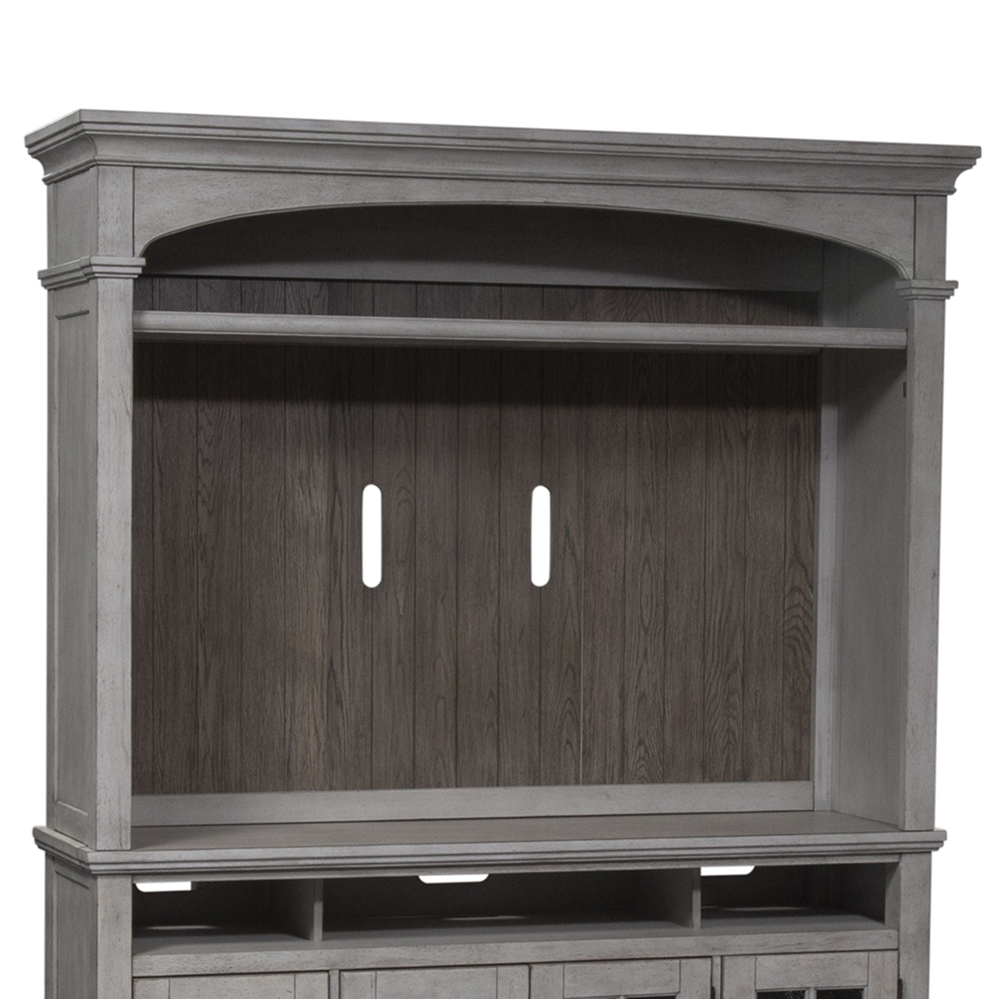 Liberty Furniture Heartland - Entertainment Hutch - White | Meri Furniture