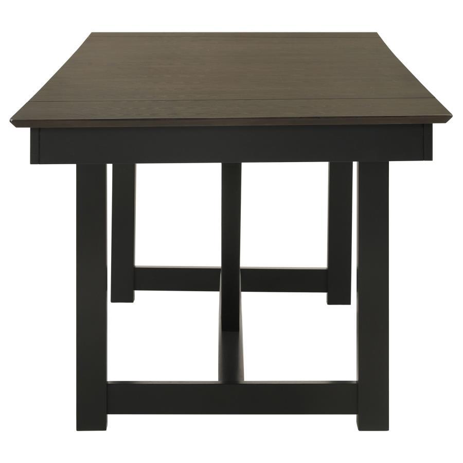 Coaster Fine Furniture Malia - Refractory Extension Leaf Dining Table Set | Meri Furniture