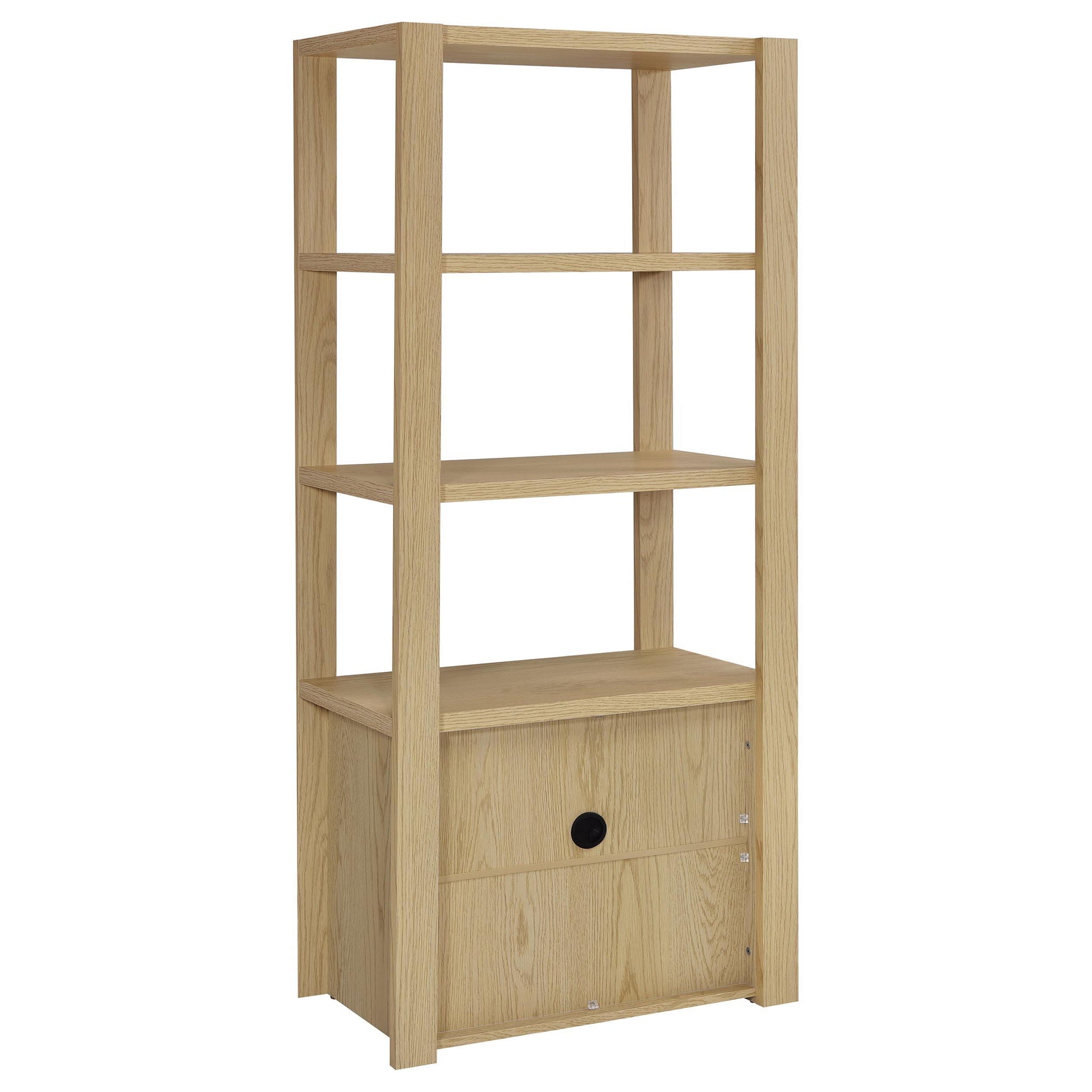 Laurelton 3-piece Entertainment Center TV Stand Light Oak