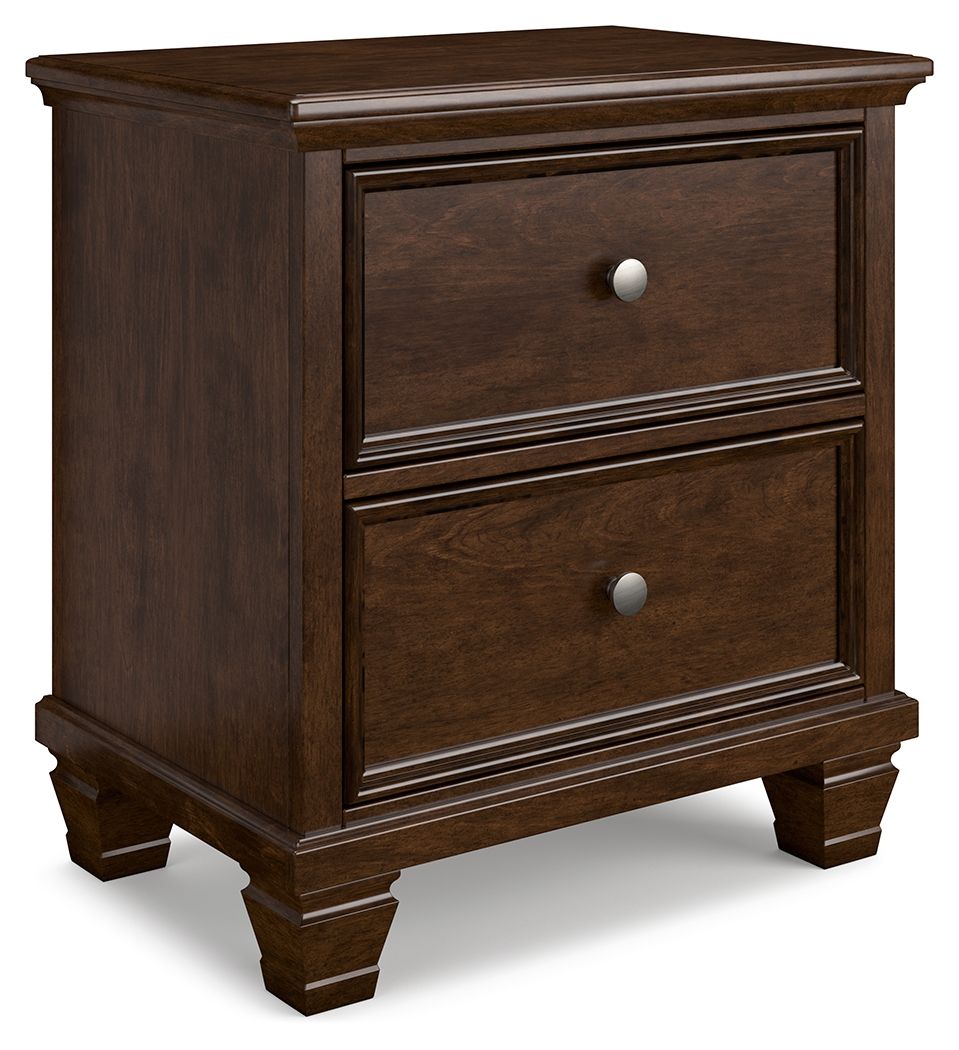 Signature Design by Ashley® Danabrin - Brown - Two Drawer Nightstand | Meri Furniture