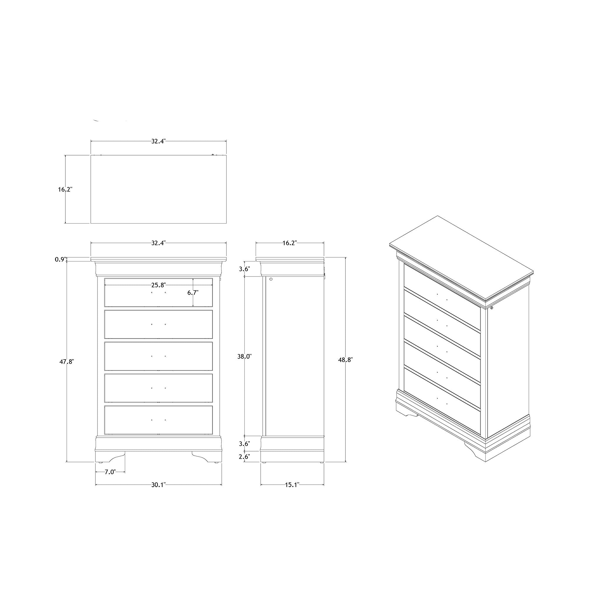 Charlston - Chest With LED
