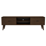 Adrian - TV Stand - Walnut Brown