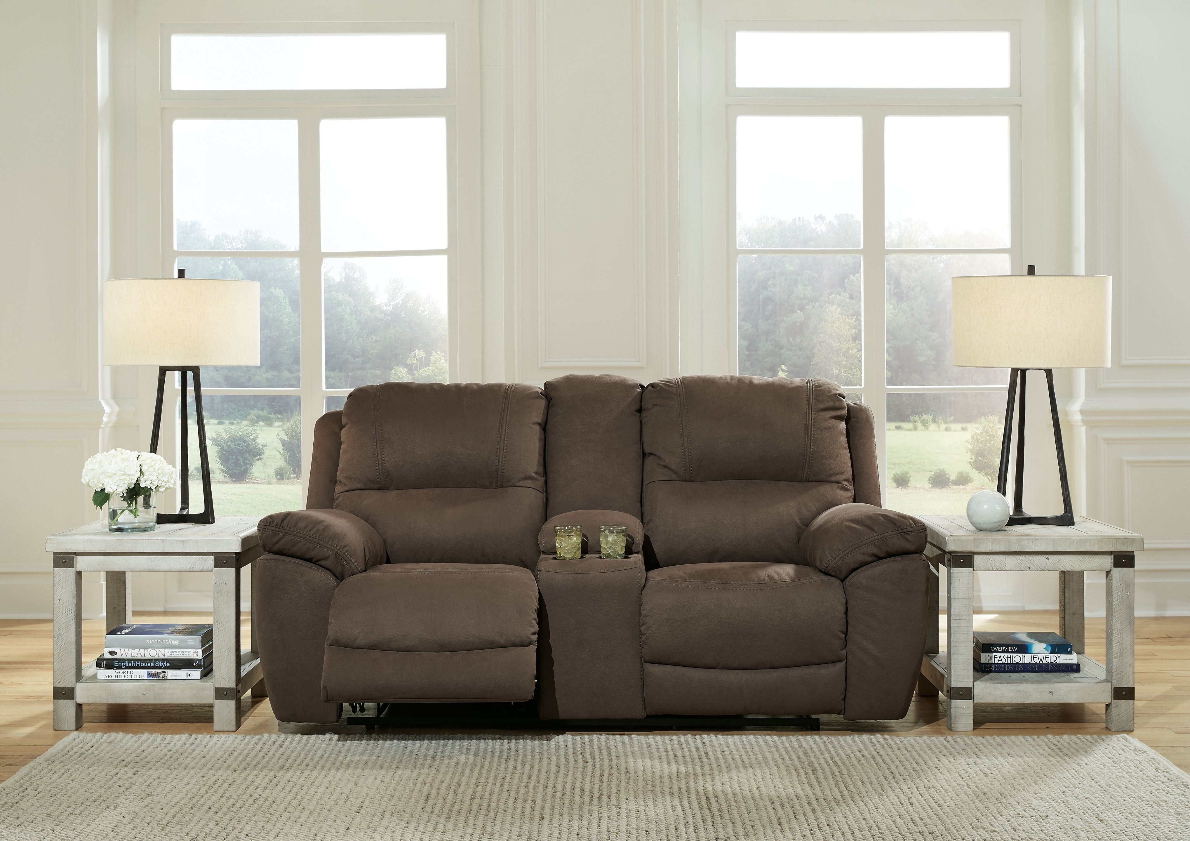 Signature Design by Ashley® Next-Gen Gaucho - Double Reclining Loveseat | Meri Furniture