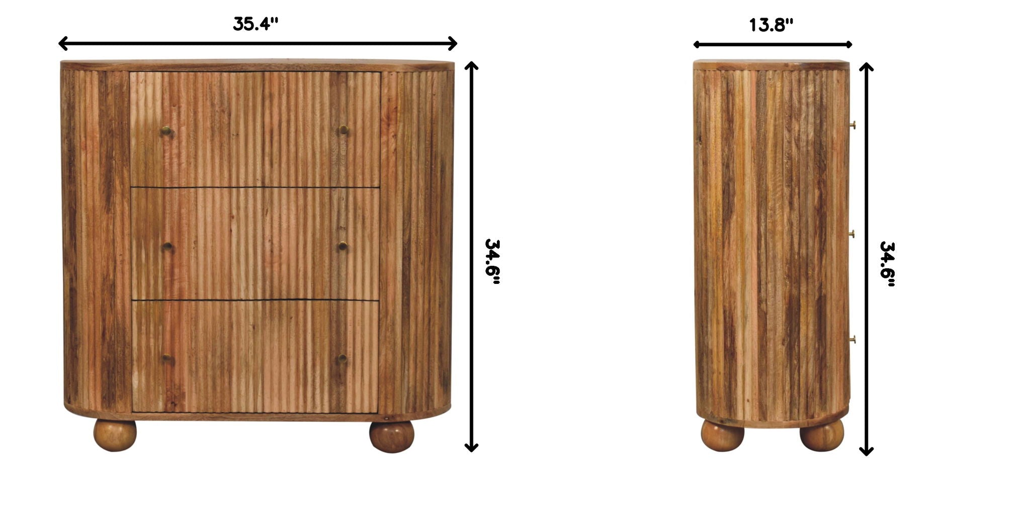 Soba - Ball Chest - Oak