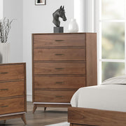 Century Modern - 6 Drawer Dresser - Light Brown