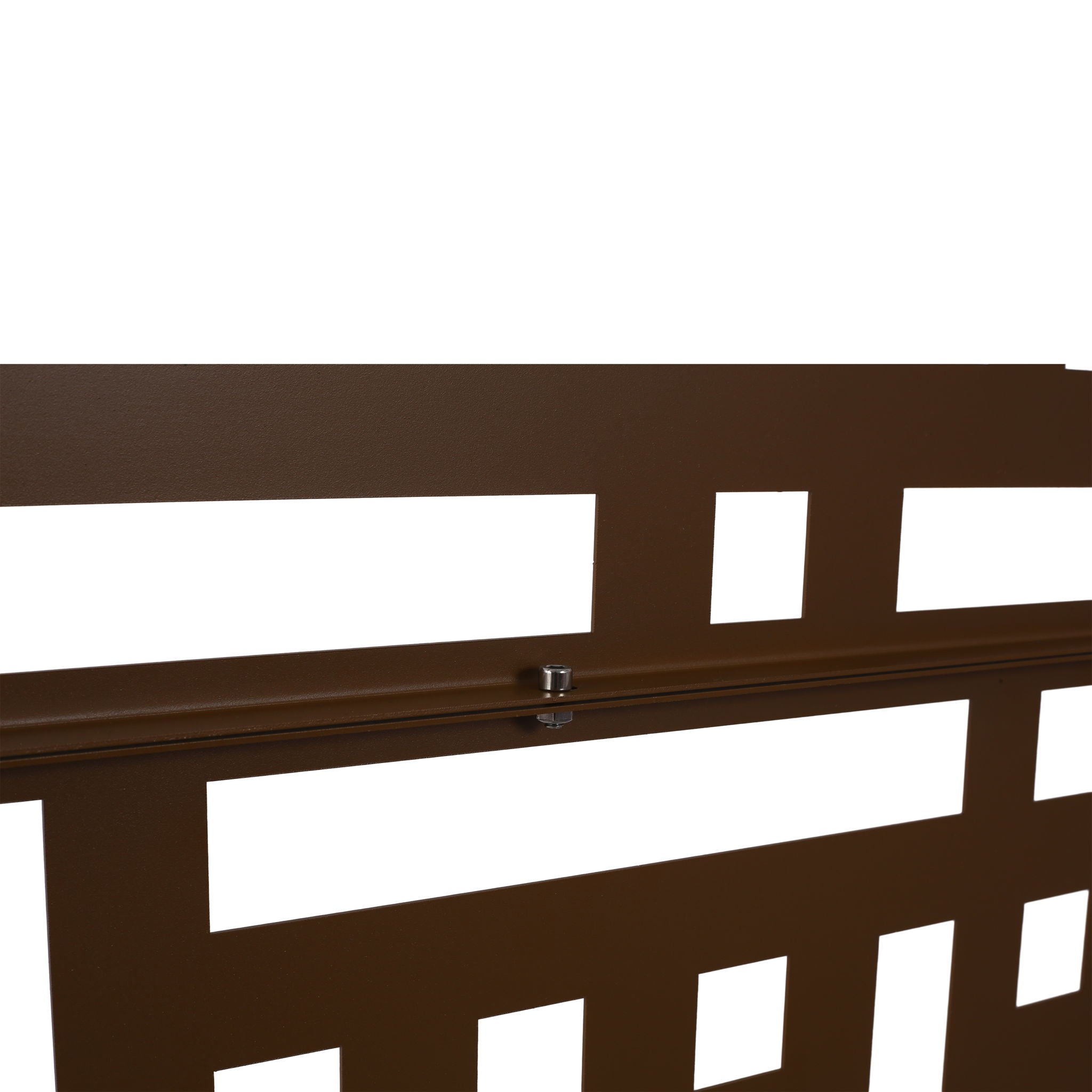 Decorative Freestanding Metal Privacy Screen For Indoor & Outdoor Use