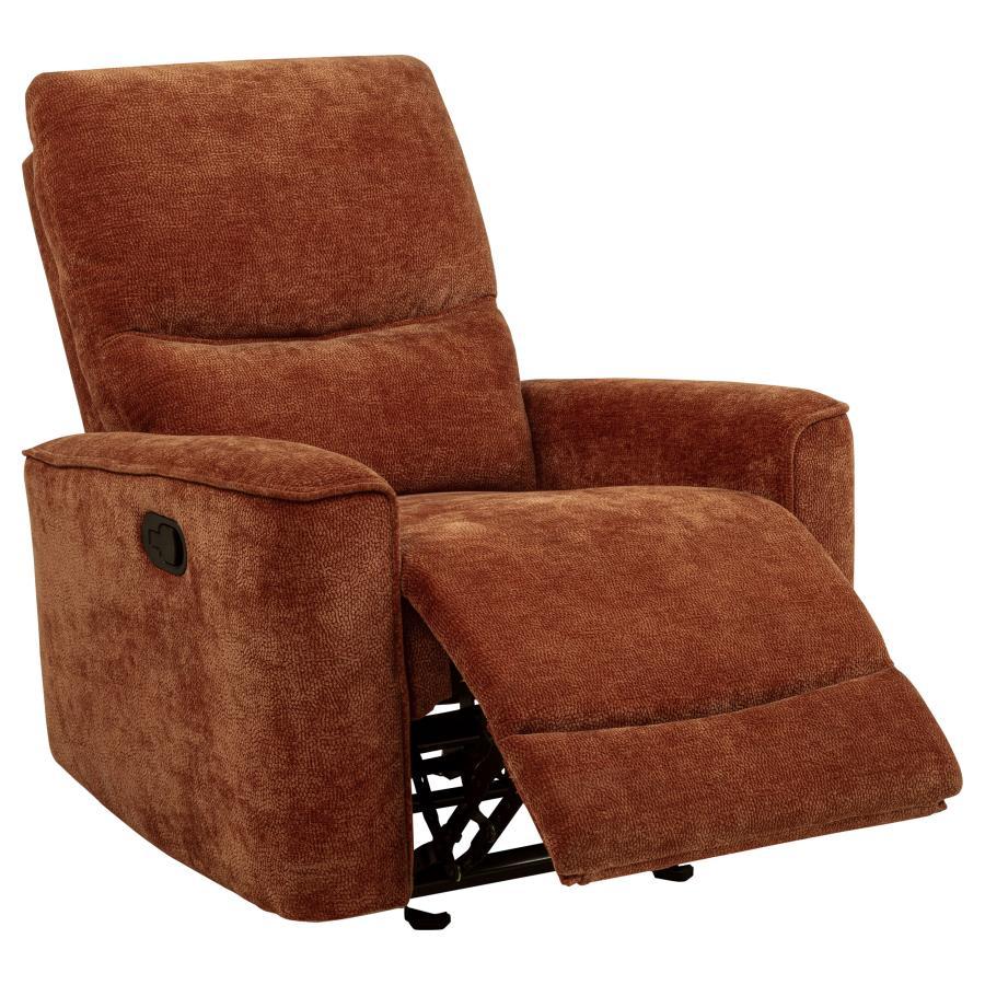 Navarro - Chenille Upholstered Glider Recliner