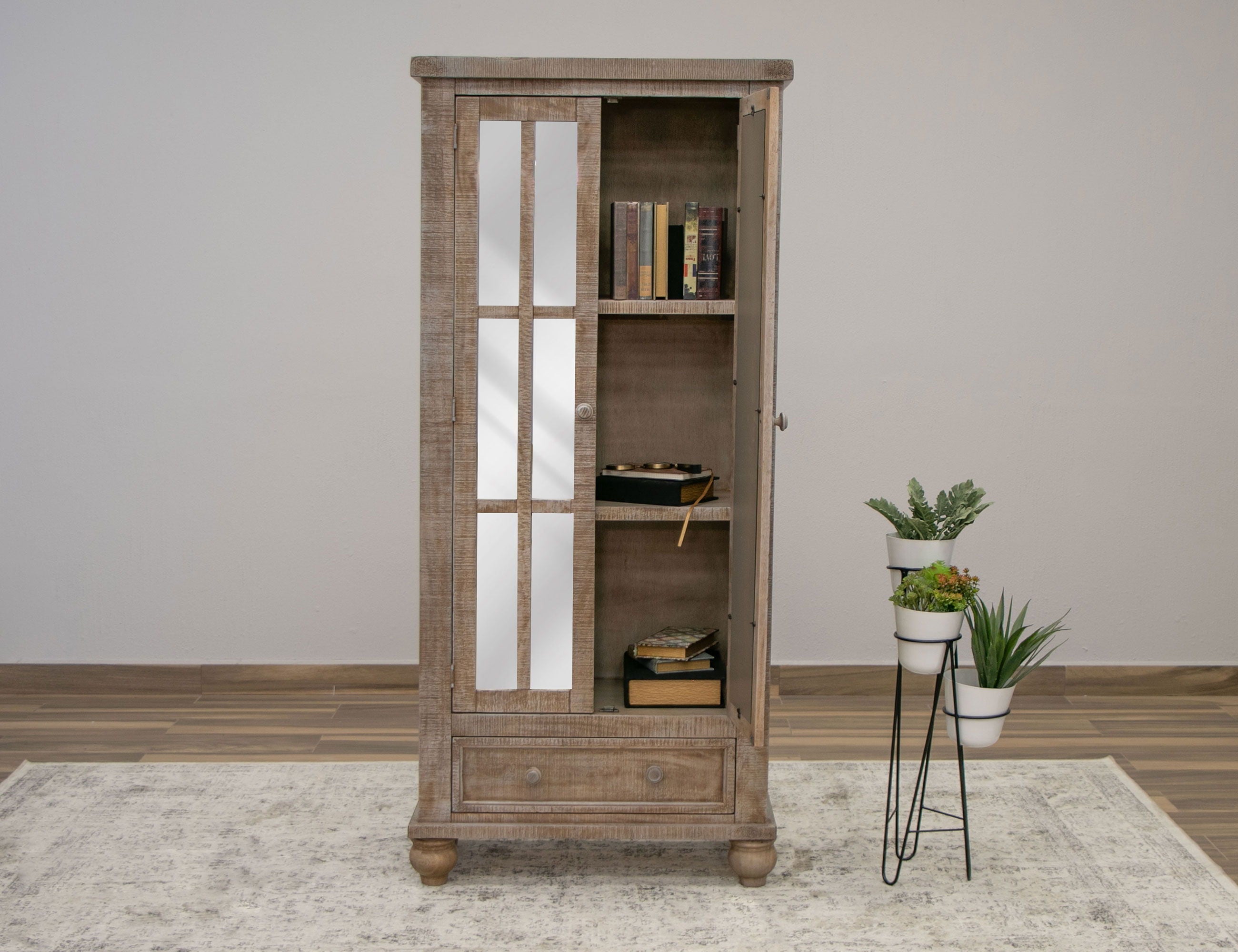 International Furniture Direct Aruba - Cabinet - Drift Sand | Meri Furniture
