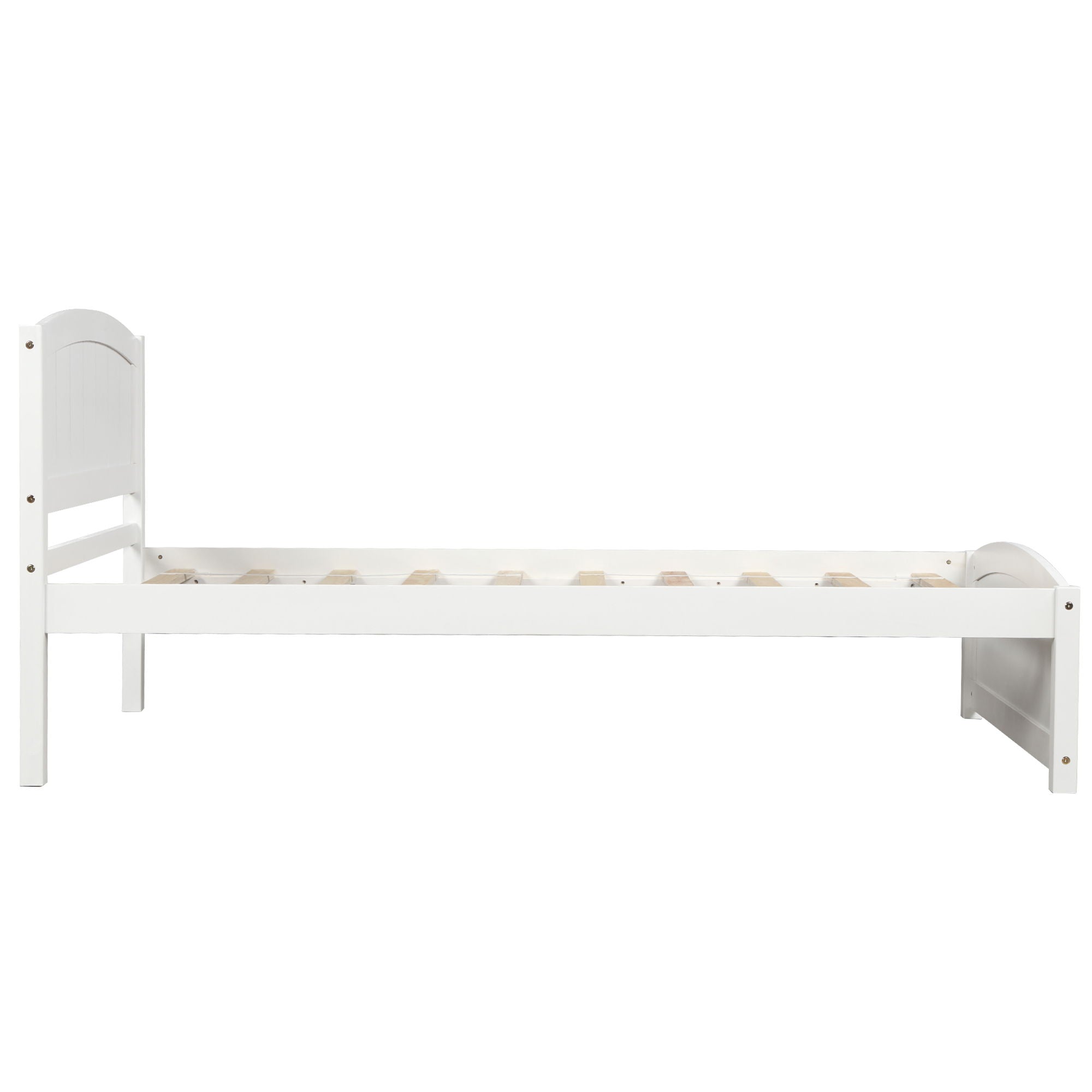 Platform Bed & Headboard, Footboard And Wood Slat Support