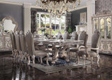 ACME Dresden - Dining Table - Vintage Bone White | Meri Furniture