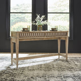 Liberty Furniture Devonshire - Console Bar Table - Weathered Sandstone | Meri Furniture