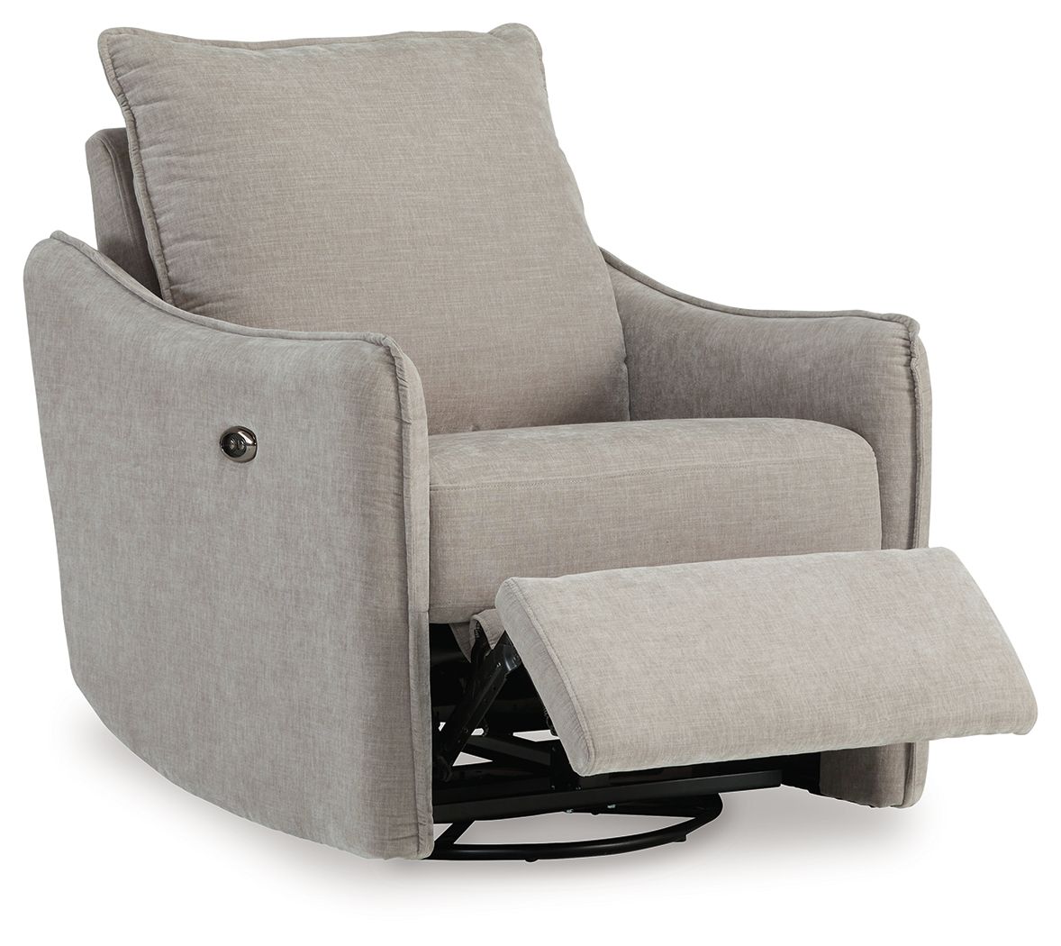 Signature Design by Ashley® Mcburg - Swivel Power Recliner | Meri Furniture