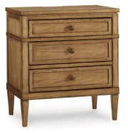 Signature Design by Ashley® Sharlance - Brown - Three Drawer Night Stand | Meri Furniture