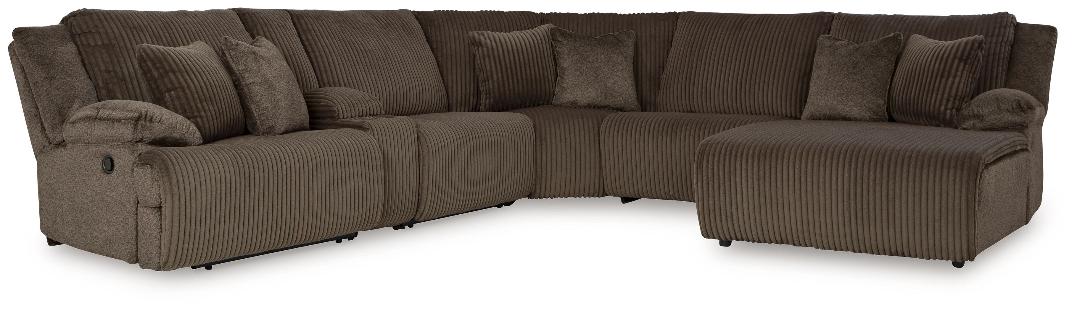 Signature Design by Ashley® Top Tier - Reclining Sectional | Meri Furniture