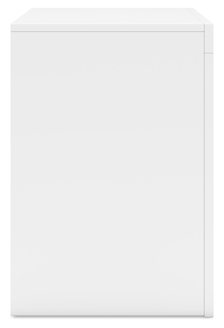 Binterglen - Two Drawer Night Stand - White