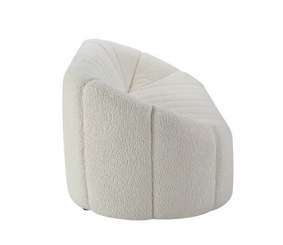 ACME Osmash - Sofa - White Teddy Sherpa | Meri Furniture