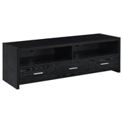 Coaster Fine Furniture Alton - 3-drawer Black Oak TV Console | Meri Furniture