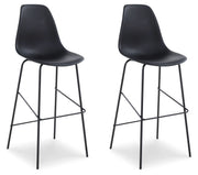 Signature Design by Ashley® Forestead - Tall Barstool (Set of 2) | Meri Furniture