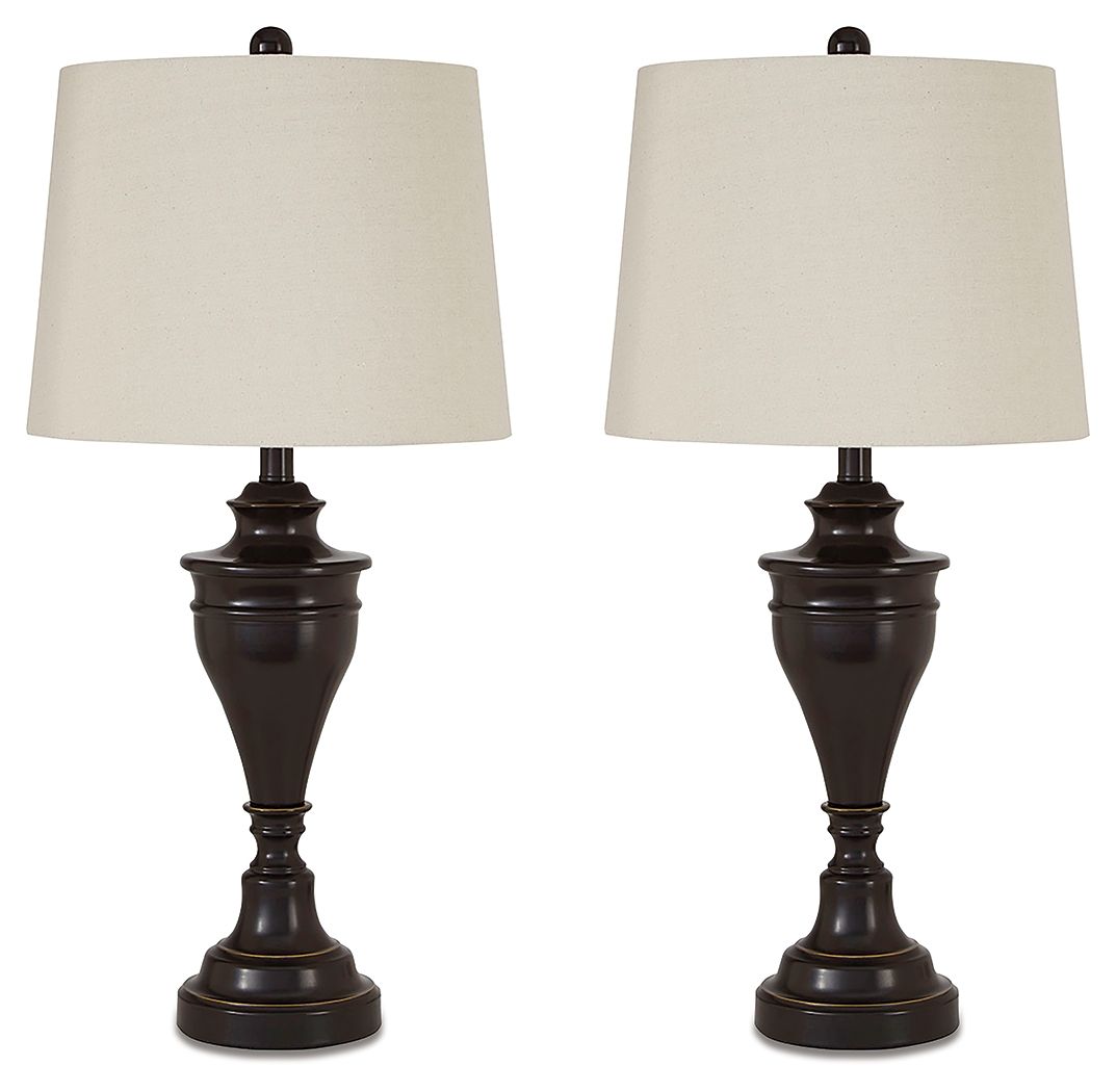Ashley Furniture Darlita - Table Lamp (Set of 2) | Meri Furniture