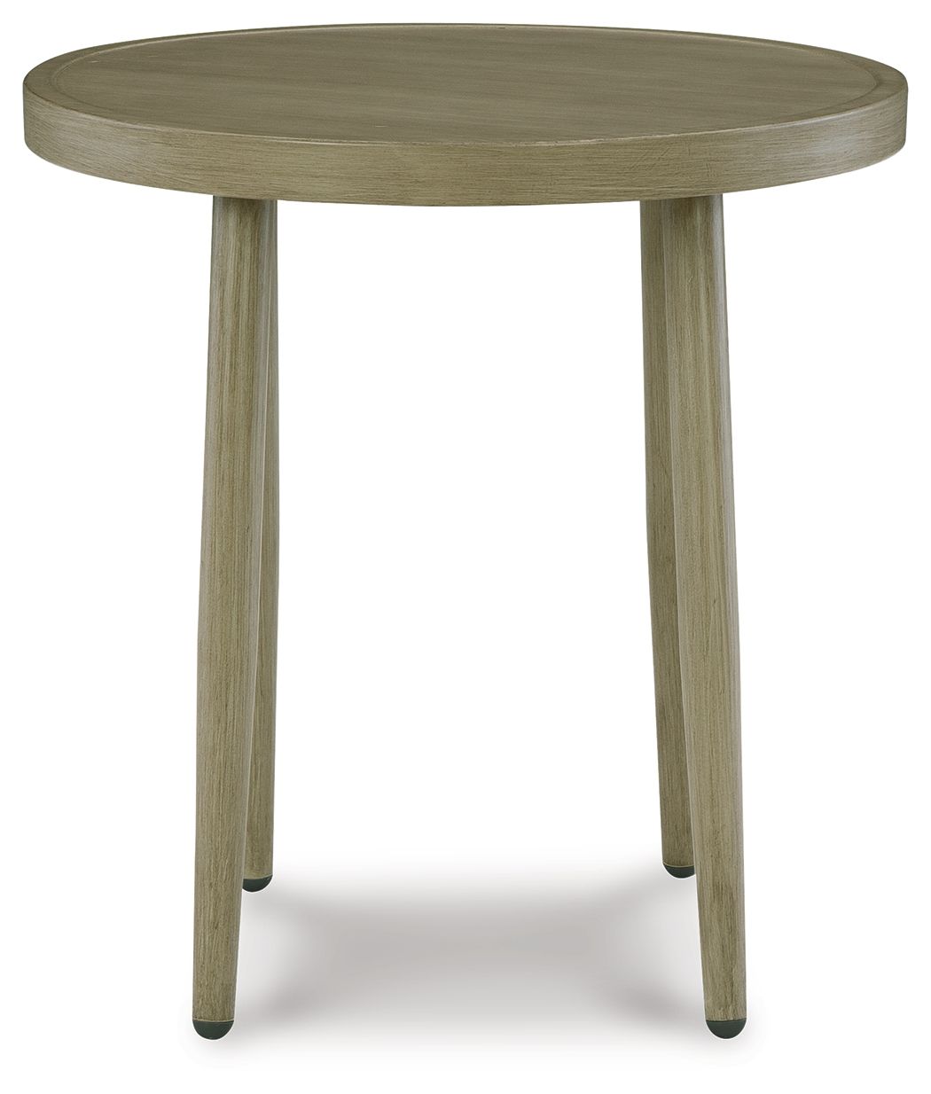 Signature Design by Ashley® Swiss Valley - Beige - Round End Table | Meri Furniture