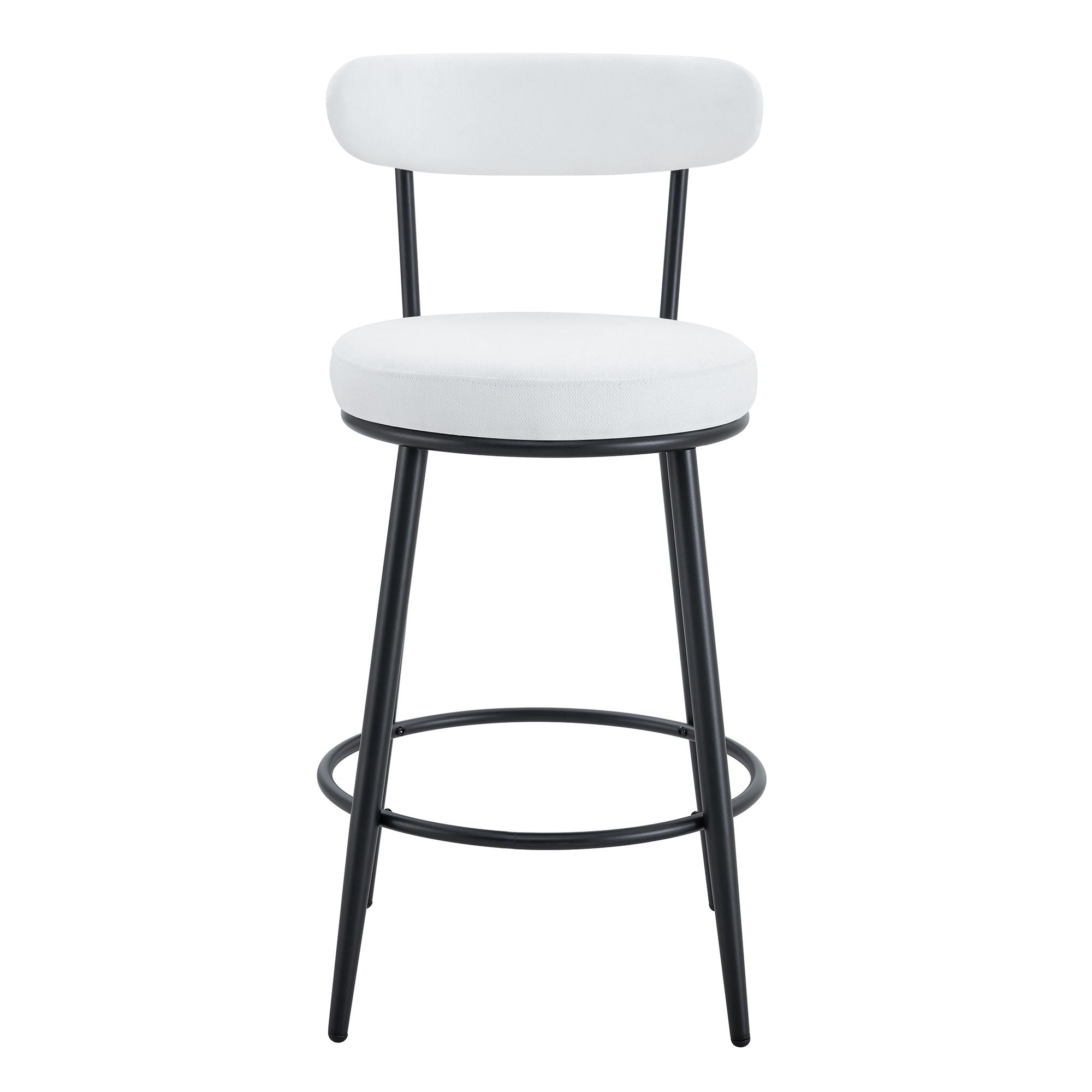 Fashionable Ergonomic High Legged Bar Chairs (Set of 2)