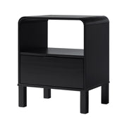 Modern Minimalist Curved Top Nightstand