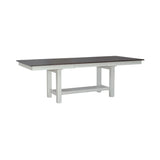 Liberty Furniture Brook Bay - Trestle Table - White & Brown | Meri Furniture