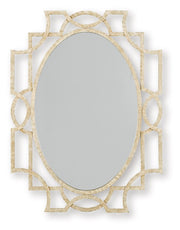 Fulkmore - Accent Mirror - Antique Gold Finish