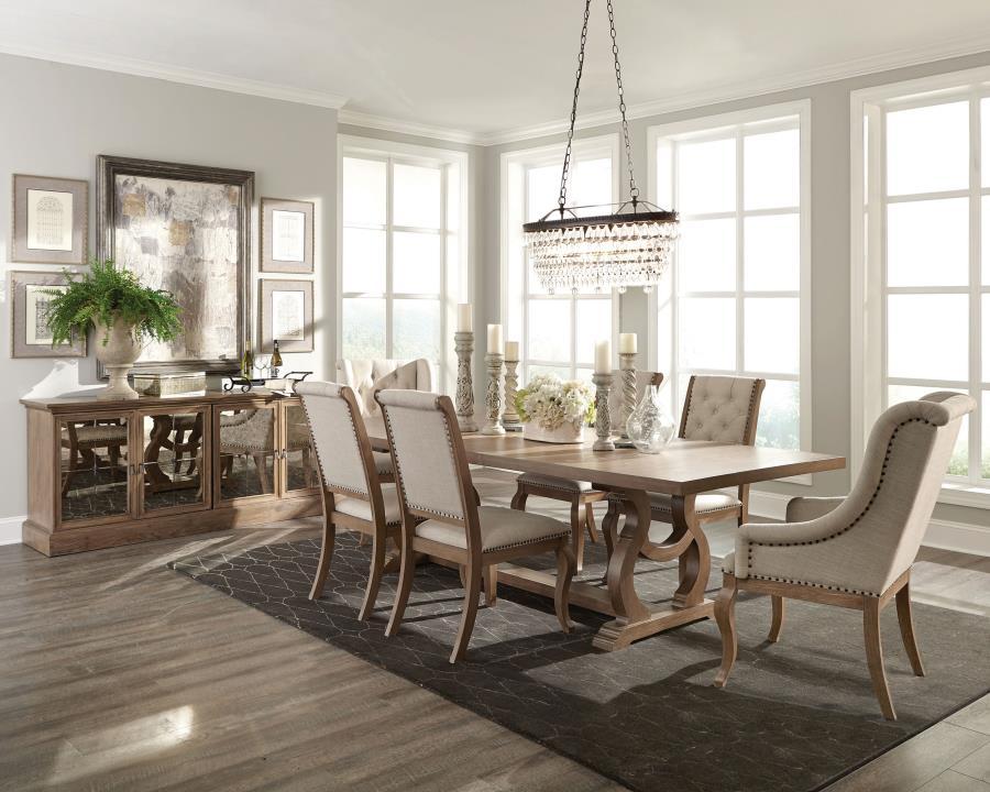 Coaster Fine Furniture Brockway - Extension Leaf Dining Set | Meri Furniture