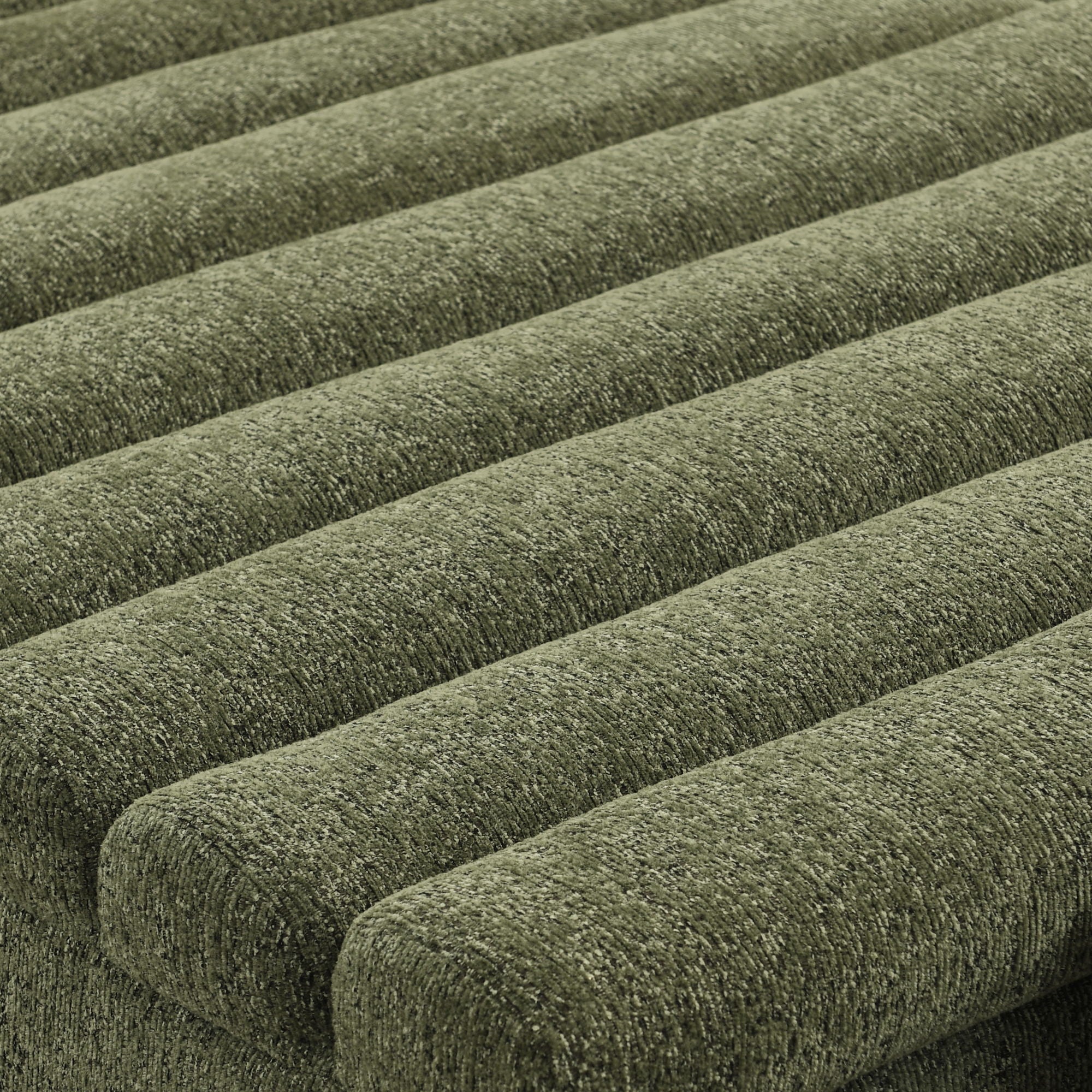 Upholstered L-Shaped Modular Sectional Sofa With Chaise, Wave-Shaped Armrest