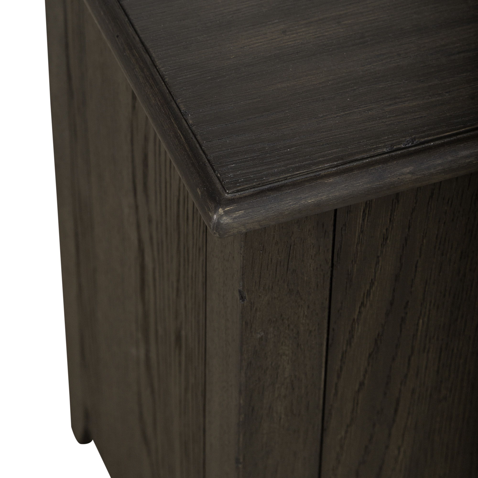 Mill Creek - Chair Side Table - Dark Brown