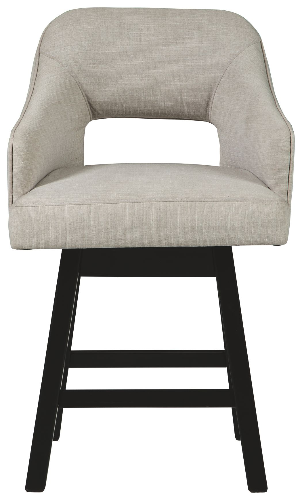 Signature Design by Ashley® Tallenger - Upholstered Swivel Barstool (Set of 2) | Meri Furniture