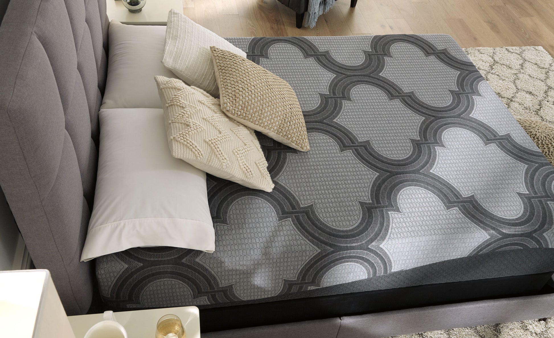 Ashley Sleep® 1100 Series - Hybrid Mattress, Foundation | Meri Furniture