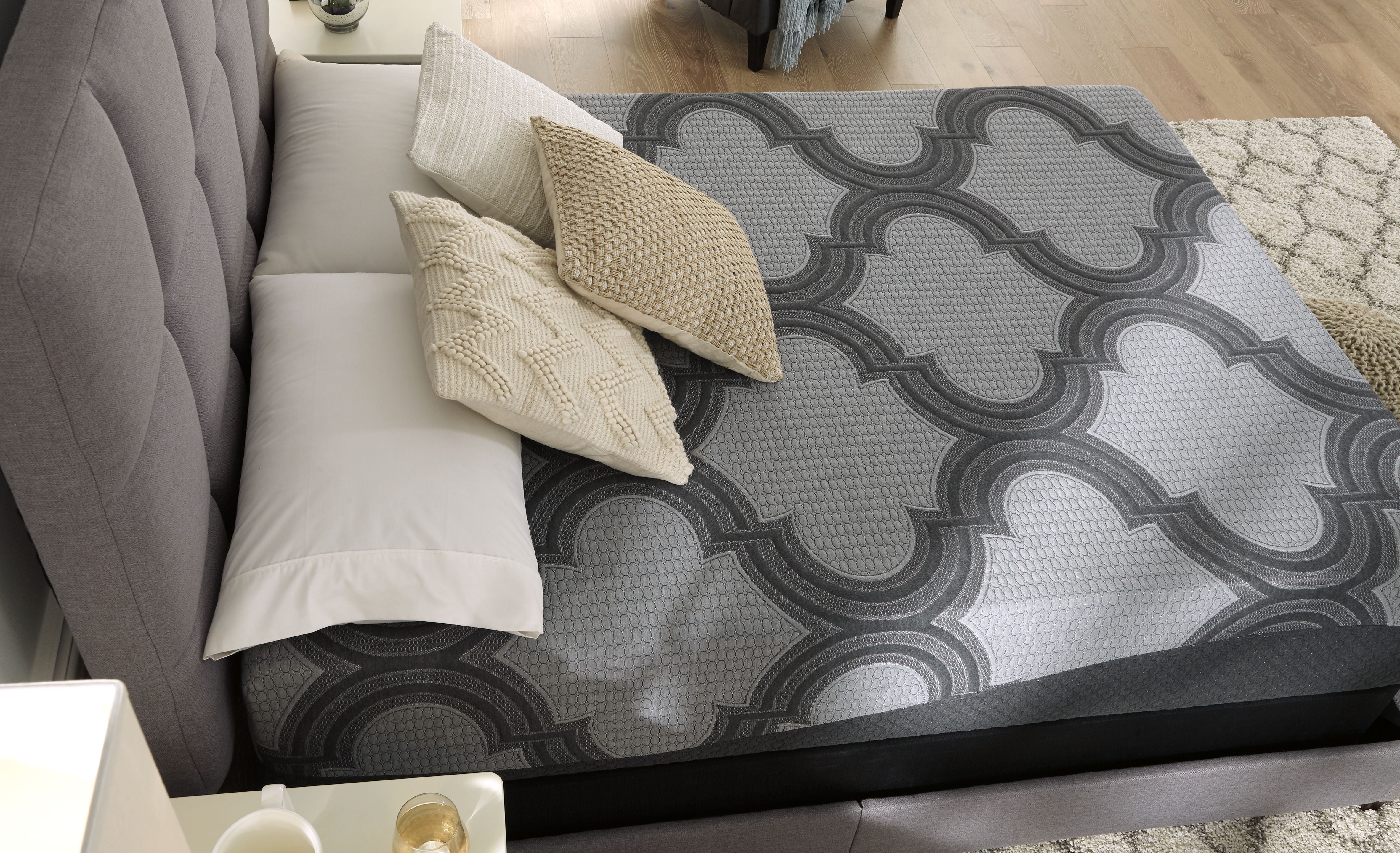 Ashley Sleep® 1100 Series - Hybrid Mattress, Foundation | Meri Furniture