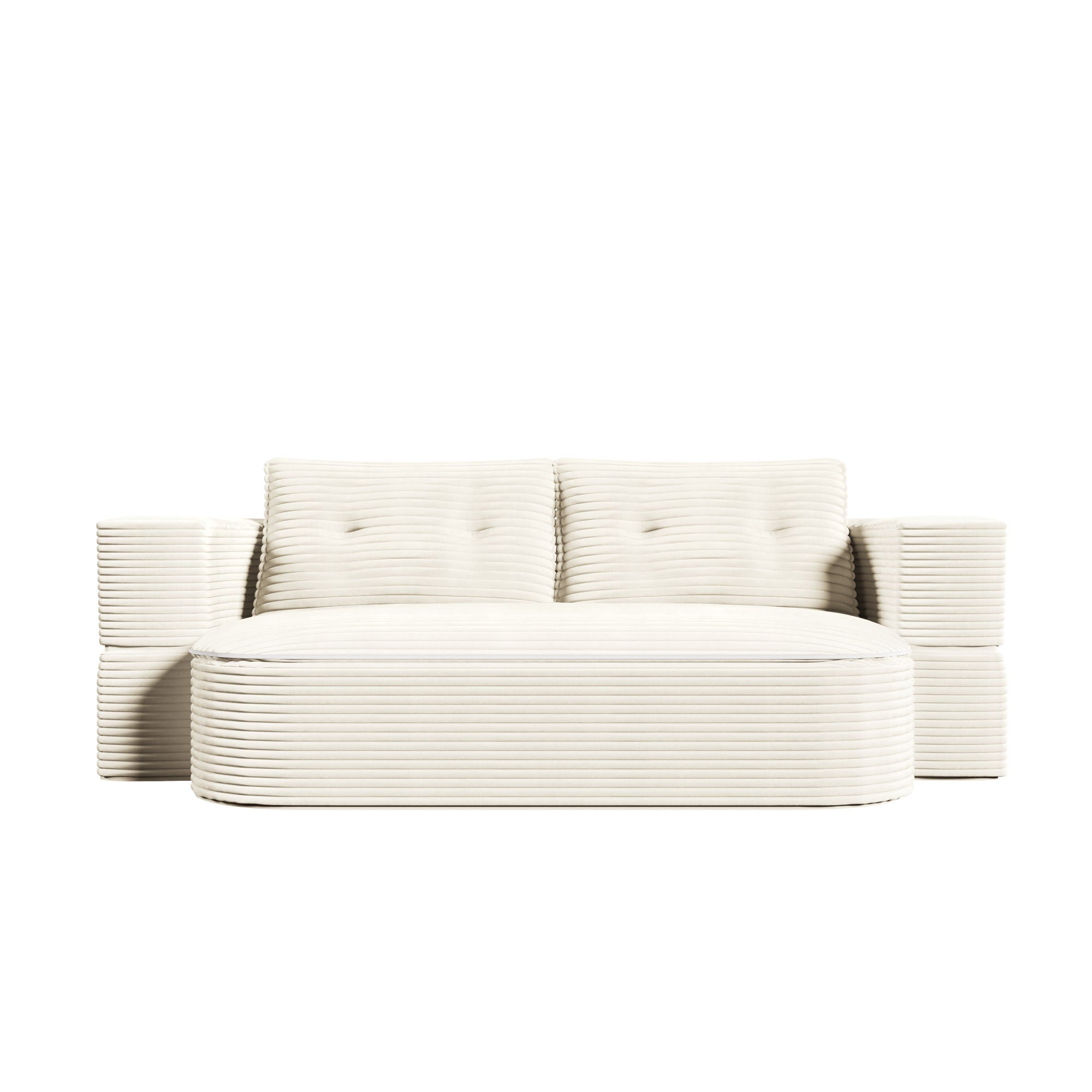 Convertible Floor Sofa Bed With Multi Functional Blanket