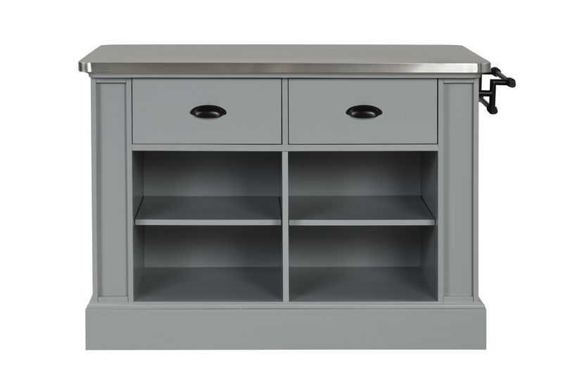 Urrur - Kitchen Island - Gray