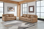 Signature Design by Ashley® Lombardia - Tumbleweed - 2 Pc. - Sofa, Loveseat | Meri Furniture
