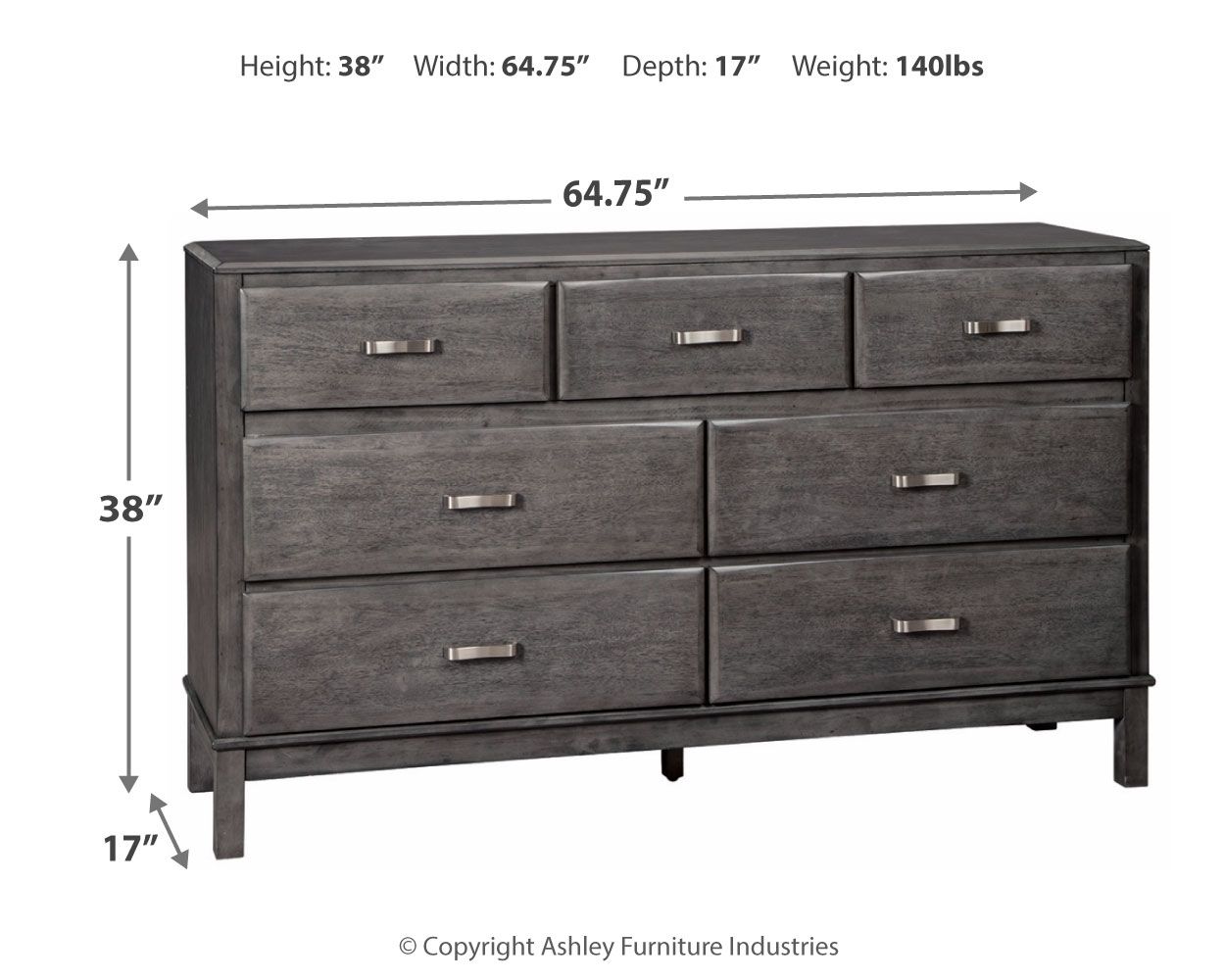 Ashley Furniture Caitbrook - Dresser | Meri Furniture