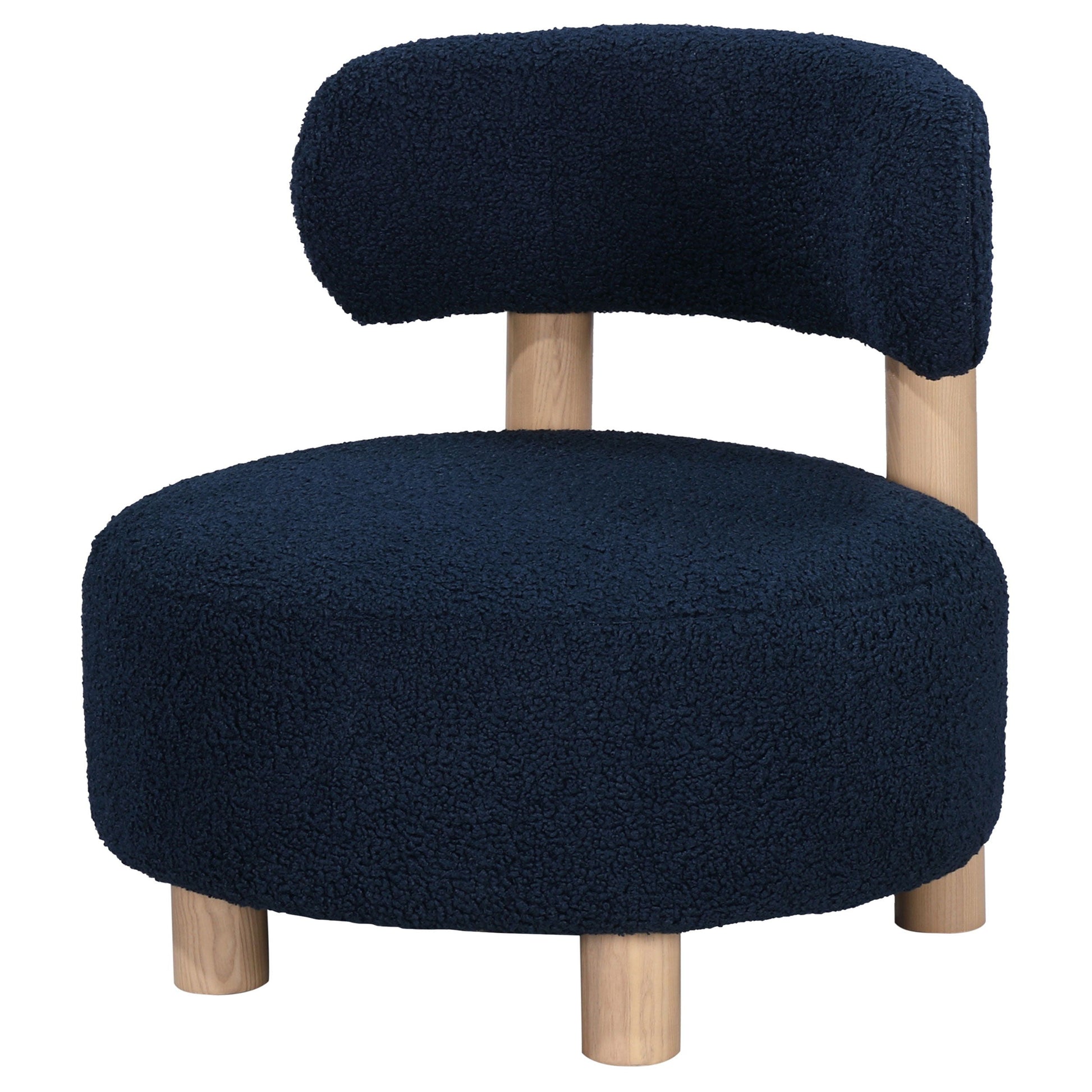 Coaster Fine Furniture Zonie - Boucle Upholstered Barrel Back Accent Chair | Meri Furniture