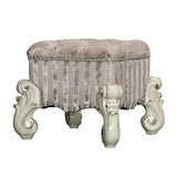 The Versailles vanity stool is the perfect accent to create the style of royalty your bedroom has been needing.