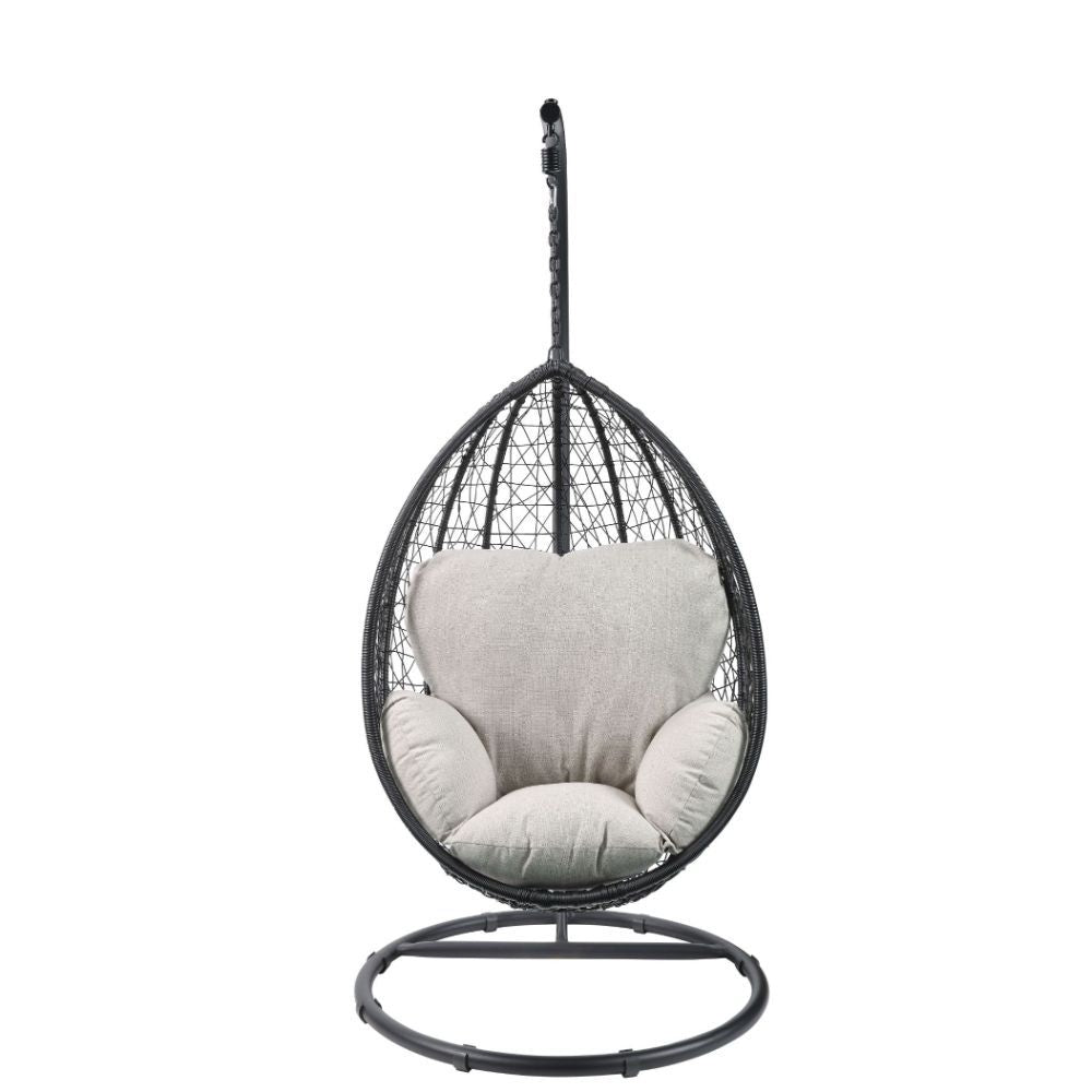 ACME Simona - Patio Swing Chair with Stand | Meri Furniture