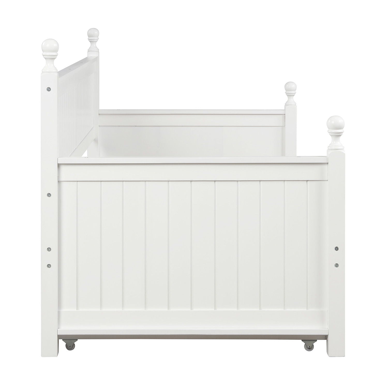 Twin Size Daybed & Twin Size Trundle - White