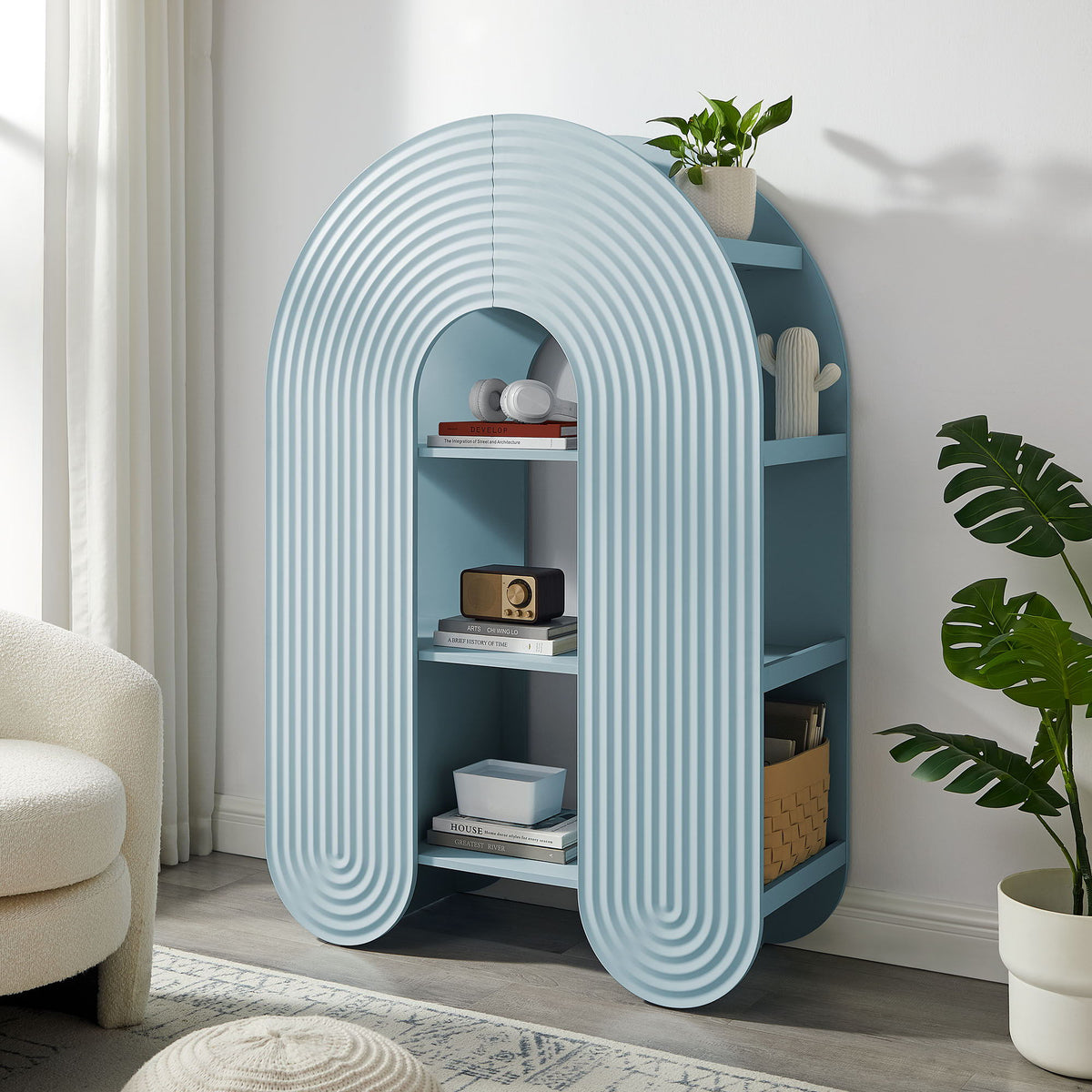 Daydream 58" Arched Bookshelf by Modway