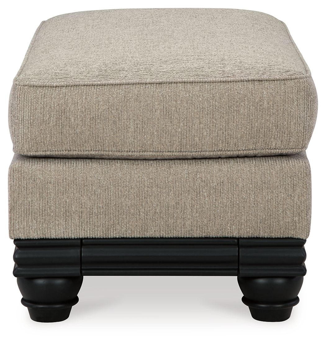 Signature Design by Ashley® Elbiani - Alloy - Ottoman | Meri Furniture