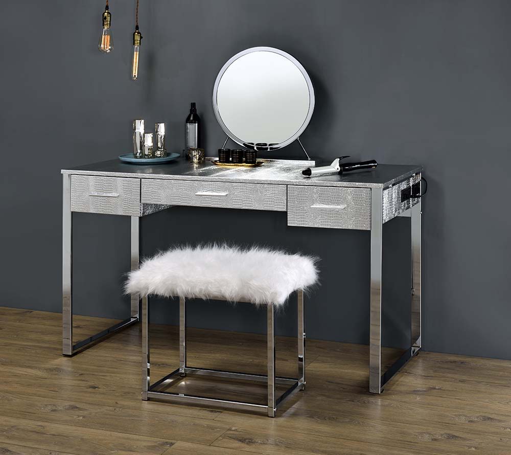 ACME Myles - Vanity Desk | Meri Furniture