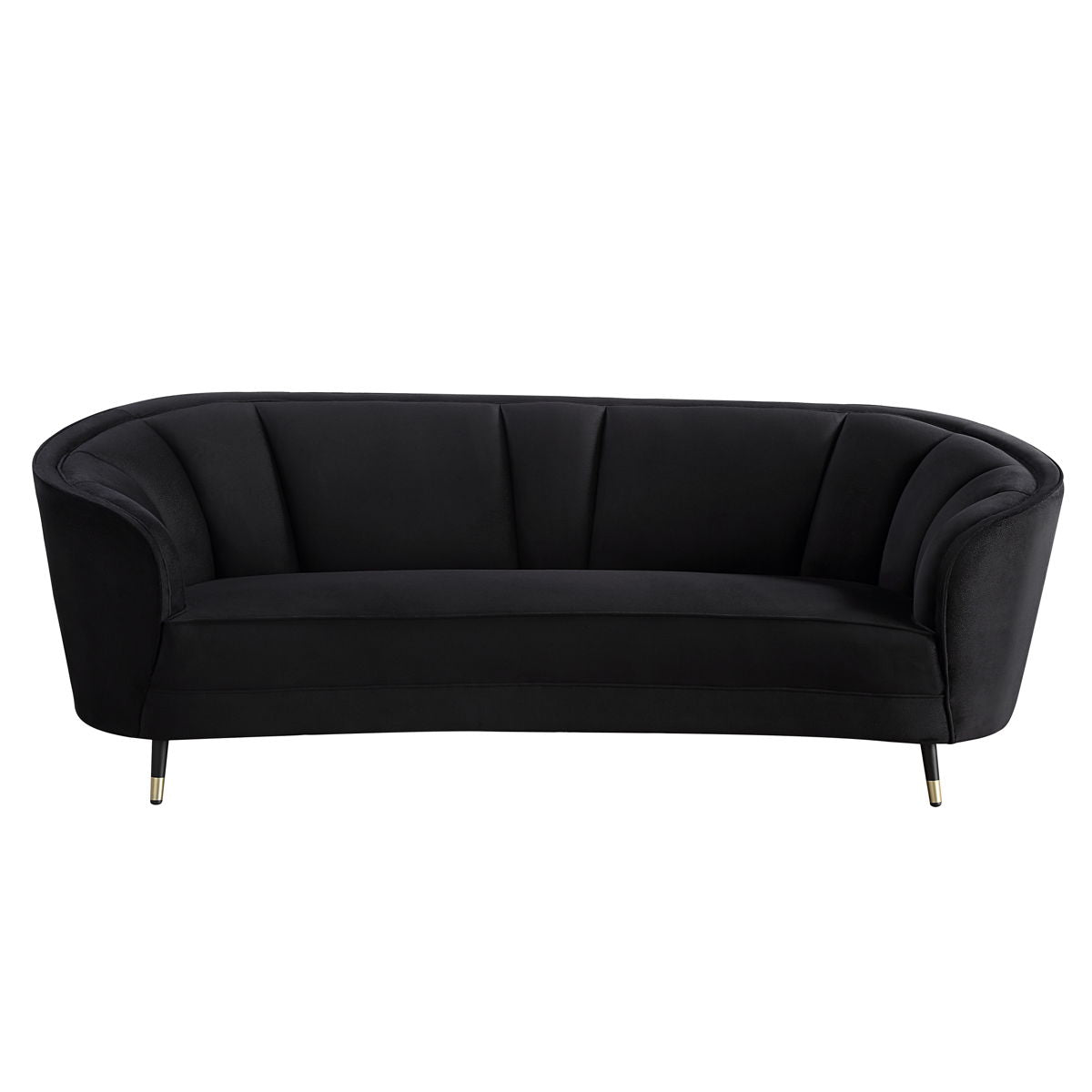 ACME Achim - Sofa - Black Velvet | Meri Furniture