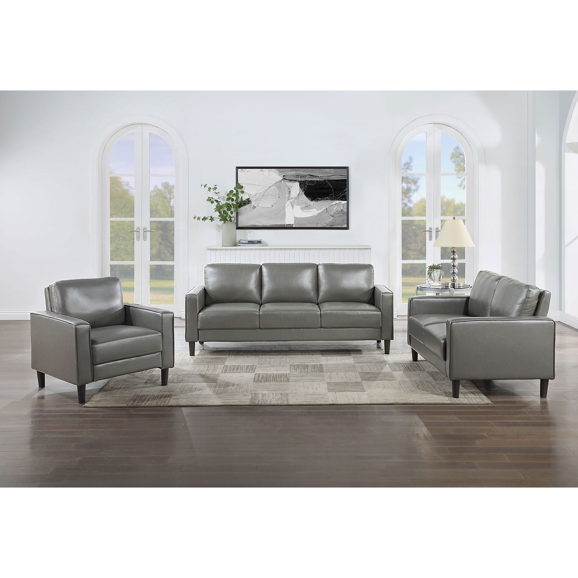 Farallone - Track Arm Sofa Set